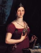 Portrait of Carlota Joaquina de Borbon unknow artist
